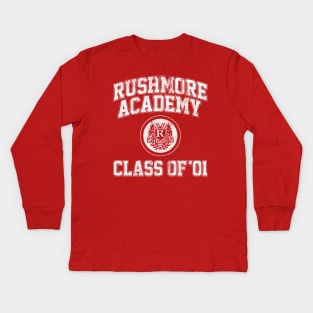 Rushmore Academy Class of 01 Kids Long Sleeve T-Shirt